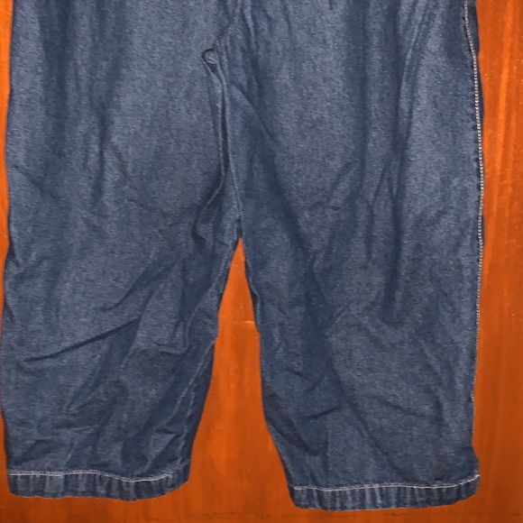 American Sweatheart Elastic Waist Capri Jeans Size 12 - Picture 6 of 7